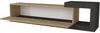 Fernsehschrank Luhanka 150x29,5x38,5cm Eiche / Anthrazit [en. casa] Bild 5