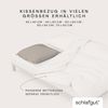 Schlafgut Kissenbezug Premium Kissenbezug Woven Satin (1 St), (1 Stück), Ton-in-Ton Reißverschluss, Fadendichte von 300tc, Uni, OEKO Tex Bild 4