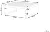Beliani 'TIMOR' Gartentisch, Heller Holzfarbton Bild 3