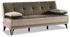Dmora Schlafsofa 3-Sitzer Jordi 190x87 cm Grau, verstellbar Bild 2