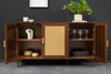 riess-ambiente Sideboard VIENNA 120cm braun · Retro-Kommode mit Wiener Geflecht und Stauraum (Einzelartikel, 1 St), 4 geschlossene Fächer · Wohnzimmer · Rattan · Natural Look · Design Bild 5