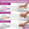 B!HOME Matratzentopper [Viskoschaum,180x200] Matratze Matratzenauflage Topper - Größe: 180x200x4 cm, Material Füllung: Viskoschaum Bild 5
