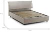 Talamo Italia - Cloe Doppelbett, Bettkasten mit abnehmbarem Bezug, gepolstertem Kopfteil und Bettkastenrahmen, 100 % Made in Italy, geeignet für Matratzen 160x200 cm, taubengrau Bild 2