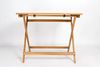 Soma Stehtisch Holztisch Material: Teakholz Farbe: braun (1 x Gartentisch) 80x80 cm Bild 5