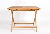 Soma Stehtisch Holztisch Material: Teakholz Farbe: braun (1 x Gartentisch) 80x80 cm Bild 4