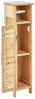 Toilettenpapier-Schrank OLATHE Bambusholz Heller Holzfarbton Bild 5
