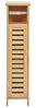 Toilettenpapier-Schrank OLATHE Bambusholz Heller Holzfarbton Bild 4