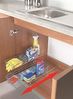 Metaltex Schrankauszug mit 2 Ablagen Limpio 443445 Bild 2