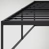 CLP 'Scala' Metallbett, Metall schwarz, 200 x 100 x 46 cm Bild 5