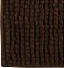 MSV Badteppich 2er Set Badvorleger Duschvorleger Chenille Hochflor Badematte 40x60 cm + 60x90 cm – Braun Bild 2