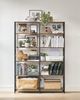 Vasagle Bücherregal Standregal mit 6 Ebenen, Industrie-Design Bild 5