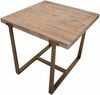Dmora Tisch Bisenti 80 x 80 x 76 cm Gold, Quadratisch, 4 Plätze Bild 5