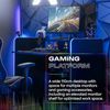 X Rocker Gamingtisch Electra Gaming Schreibtisch mit RGB-Beleuchtung & Wireless Charging Bild 4