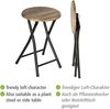 WENKO Hocker Forio, Beistelltisch, Pflanzenhocker, Badhocker im Industrial Stil, klappbar Bild 5