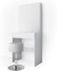 Vicco Schminktisch Melle Weiß 68 x 155 cm Schlafzimmer