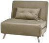 Schlafsofa FARRIS Olivgrün Samtstoff Bild 5