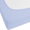 Spannbettlaken JANBU Baumwolle 160x200 cm Hellblau Bild 5