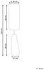 Stehlampe SELB Keramik Hellbeige Bild 3
