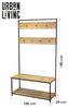 Urban Living Garderobe FRIENDS 100 x 39 x 180(H) cm 151000 Bild 3