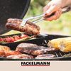 Fackelmann Edelstahl-Grillzange & Grillwender, Küchenzange, 36 cm Bild 4