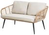Beliani 'CORINTH II' Garten Lounge, PE Rattan natur Bild 4