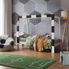 Kinderbett Football goal Weiß 80x160 cm ohne Matratze Vitalispa Bild 2