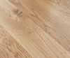 Esstisch Edge Boot 200x100x2,5-3 Eiche Natur Kreuzgestell Rechteck Edelstahl Schweizer Kante Bild 4