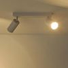 LED 2-flammig Deckenleuchte schwenkbar TWIN mattweiß Bild 5