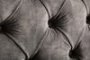 riess-ambiente Polsterbett PARIS 160x200cm grau (Einzelartikel, 1-tlg), Schlafzimmer · Samt · Gäste · Doppel · Queensize · Design Bild 4