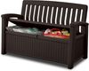 Keter Garten-Aufbewahrungsbox Brushwood 455 L Taupe Bild 4