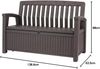 Keter Garten-Aufbewahrungsbox Brushwood 455 L Taupe Bild 3