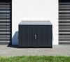 Trimetals Metall Gerätebox Fahrradgarage Stowaway | Anthrazit | 87 x 136 x 112 cm Bild 3