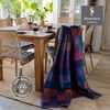 Wohndecke Dark Plum, bunt karierte Sofadecke in 150x200, Decke aus Baumwollmix, Biederlack, Made in Germany Bild 3