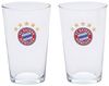 FC Bayern München Gläser-Set FC Bayern München Fanglas 2er Set I Fußball I Gläserset I Wassergläser, Glas Bild 4