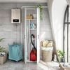 Mehrzweckschrank >LAUNDRY< 2 Türen, 2 Böden, Artik Weiß - 60x206x40 (BxHxT) Bild 4