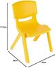 Bieco Kinderstuhl gelb Bild 2