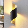 Lindby Wandleuchte Desirio, Metall, Schwarz IP20, 1 x 40 W Bild 2