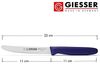 Giesser Messer Tomatenmesser Allzweckmesser Brötchenmesser 8365 wsp 11, Spülmaschinenfest, langlebig, 3 mm Wellenschliff extrem scharf Bild 2