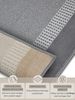 HANSE Home Teppich Band, rechteckig, Höhe: 9 mm, Kurzflor, weich, Läufer Größen, Wohnzimmer, Schlafzimmer, Esszimmer Bild 4