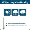 B-Ware Wäschespinne Idea 81065 60 Mtr. Wäscheständer Schutzhülle Bodenhülse Bild 4
