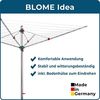 B-Ware Wäschespinne Idea 81065 60 Mtr. Wäscheständer Schutzhülle Bodenhülse Bild 2