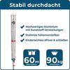 B-Ware Wäschespinne Idea 81065 60 Mtr. Wäscheständer Schutzhülle Bodenhülse Bild 3