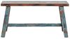 Sitzbank RANCH Antik-Multicolor Mahagoni ca. L90cm Massivholz Holzbank Flurbank Bild 4