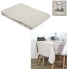 HOME DECO FACTORY TX8193 Home Deco Factory-TX8193 Tischdecke, Beige, 140x250 cm, Art Service Textil-Tischdecke, Baumwolle, 250 x 140 x 0,3 cm Bild 5