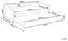 Tagesbett EDERN 90 x 200 cm Holz Grau Bild 3