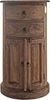 Kommode Sheesham 40x40x74 grau geölt LEEDS #16 Bild 5