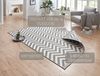 In- & Outdoor Wendeteppich Palma Grau Creme - 120x170x0,5cm Bild 3