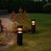 LED-Solar-Wegeleuchte "Rundi", 2er Set, schwarz, 7 x 28 cm, Bild 4
