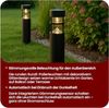 LED-Solar-Wegeleuchte "Rundi", 2er Set, schwarz, 7 x 28 cm, Bild 5