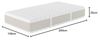 Hn8 Taschenfederkern-Matratze "XXL Gelstar T-1000", H2, 100 x 200 cm, Höhe: ca. 25 cm Bild 3